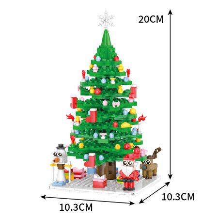 Advent Calendar for Kids Teens Adults, 24 Days Surprise Christmas Tree Building Blocks Christmas Countdown Calendar Gift Box for Age 6 Up