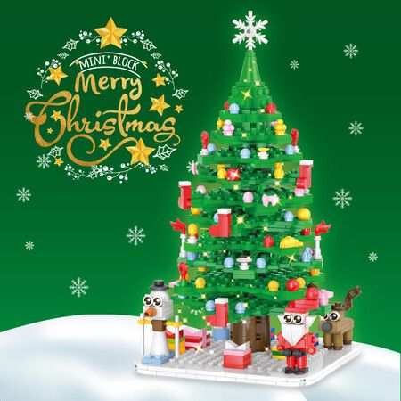 Advent Calendar for Kids Teens Adults, 24 Days Surprise Christmas Tree Building Blocks Christmas Countdown Calendar Gift Box for Age 6 Up