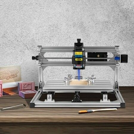 CNC 3018 DIY 3 Axis Engraver Kit With 5500mw Laser Engraver Milling Machine For Wood PVB PCB