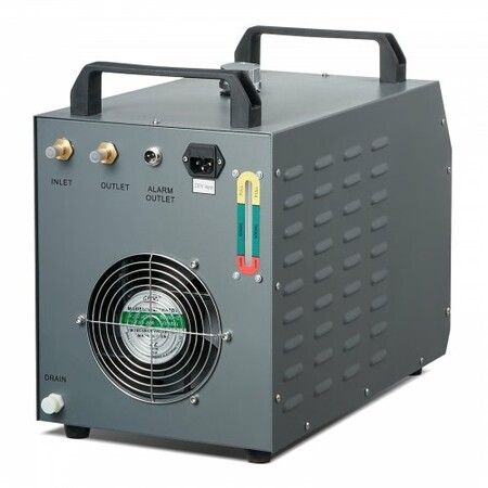 Industrial Water Chiller, CW-3000(PRO), 150W Air-Cooled Industrial Water Cooler Cooling System with 12L Water Tank Capacity 18 L/min Max Flow Rate, for Laser Engraving Machine Cooling Machine