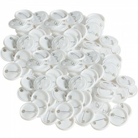 1.25" 32mm Button Badge Parts Supplies for Button Maker Machine 500 Sets