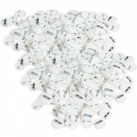 1" 25mm Button Badge Parts Supplies for Button Maker Machine 500 Sets