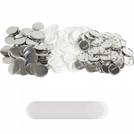 2.25" 58mm Button Badge Parts Supplies for Button Maker Machine 500 Sets