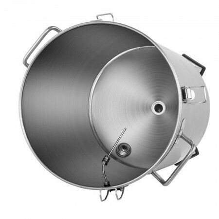 304 Stainless Steel Kettle, 8 GALLON Beer Brew Fermentor, Brew Bucket Fermentor for Brewing, Home Brewing Supplies with Base, Kettle Stock Pot Includes Lid, Handle, Valve, Spigot, Thermometer