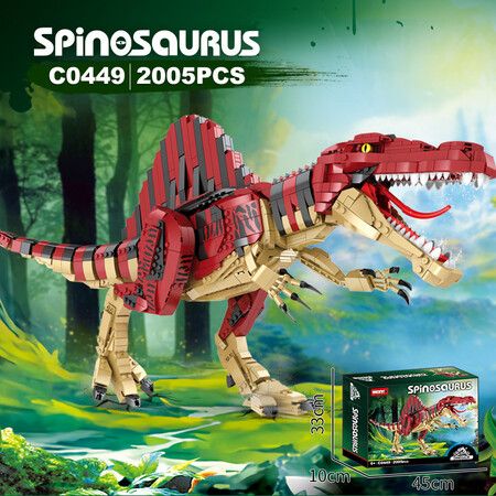 2005Pcs Blocks Building Set for 6+ Years Old Fans of Jurassic Theme & Prehistoric World, Gift Toy for Boys and Girls