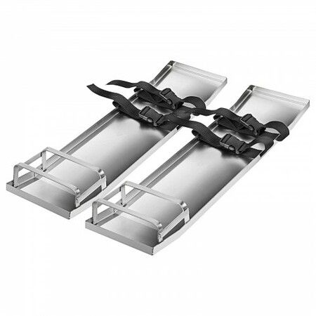 Concrete Knee Boards 70cm x 20cm Slider Knee Boards Kneeler Board Stainless Steel Kneeboards Concrete Sliders Pair Moving Sliders with Concrete Board