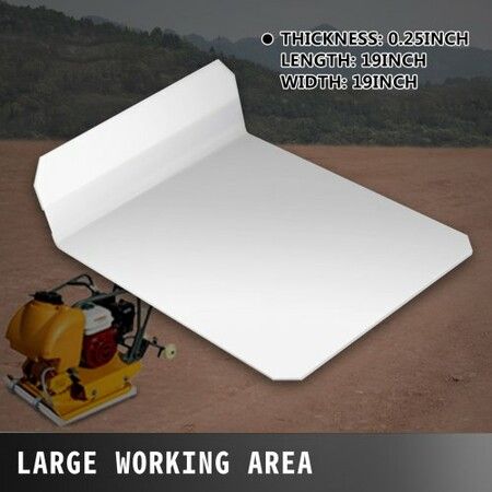 Plate Compactor Pad Plate Compactor Tamper Pad Plate Tamper Pad Tamper Plate Mat for Wacker Plate Compactors Soil Compactor Compactor Machine