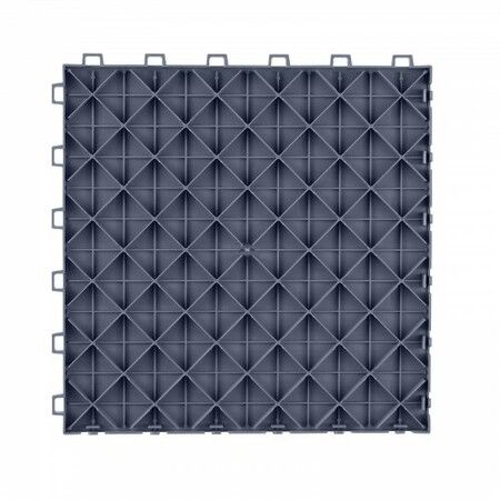 Garage Tiles Interlocking 12 x 12 x 0.53 inch 50 Pack Garage Floor Covering Tiles Non-Slip Double-Sided Texture Garage Flooring Tiles for Garages Basements