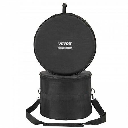 5-Piece Drum Bag Set 1680D Oxford Fabric Padded Drum Bags and Cases with 4.92 ft Detachable Shoulder Strap Carry Handles Foldable Design