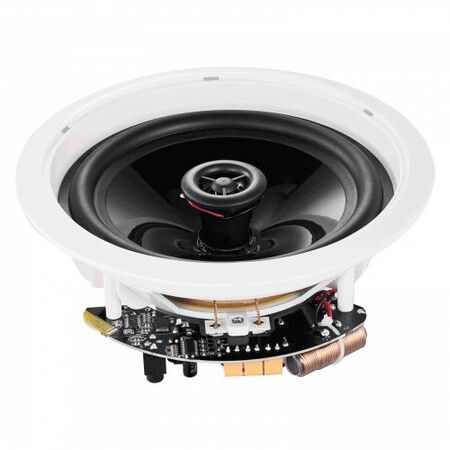 4 PCs 165.1 mm Bluetooth in Ceiling Speakers 150W Flush Mount Ceiling & in-Wall Speaker System with 8ΩImpedance 89dB Sensitivity