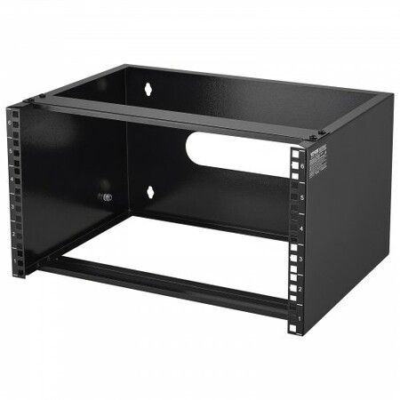 6U Wall Mount Network Rack 14 in/355.6 mm Depth Server Rack 50lbs/22.68kg