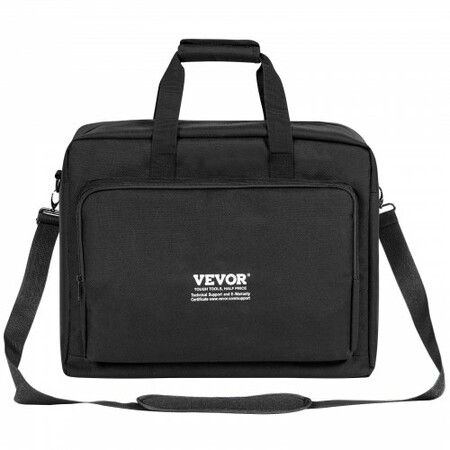 Padded DJ Mixer Gig Bag 1200D Oxford Fabric DJ Gear Carry Bag with a Storage Pocket 1.5 M Removable Shoulder Strap 10 MM Padding 490 x 220 x 390 mm