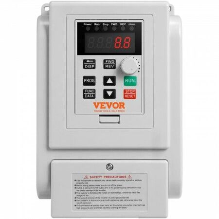 VFD 5HP 4KW 18A 1 Phase 220V-240V Input to 3 Phase 220V-240V Output Variable Frequency Drive 0-400Hz VFD for AC Motor Speed Control