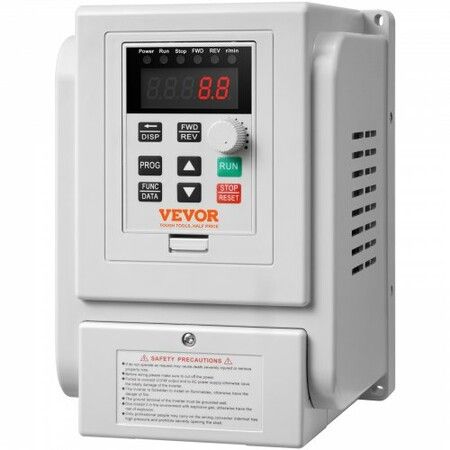 VFD 5HP 4KW 18A 1 Phase 220V-240V Input to 3 Phase 220V-240V Output Variable Frequency Drive 0-400Hz VFD for AC Motor Speed Control