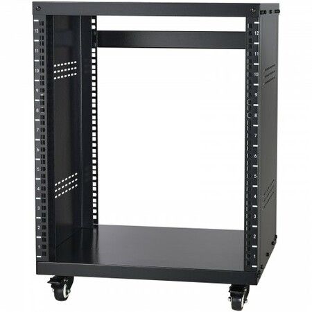 12U AV Rack Stand 226.8 kg Capacity Network Stereo Recording Studio Rack