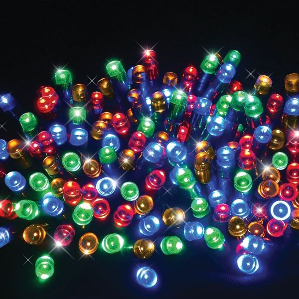 120 LED Flashing Lights available in 3 Colors - Warm White