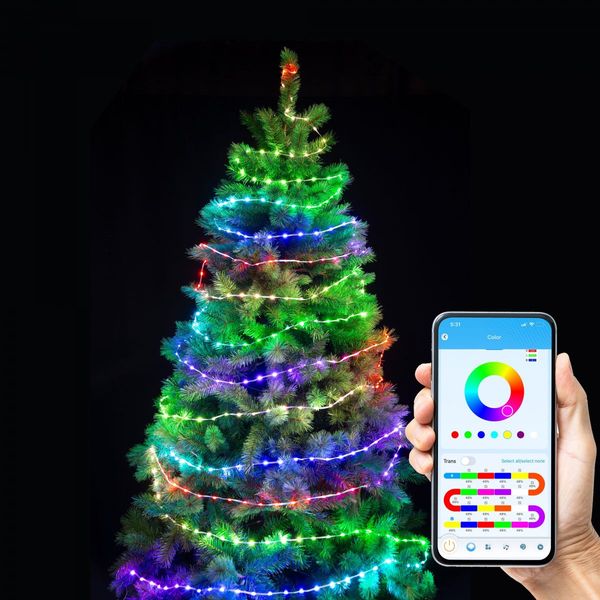 App Controlled Lightshow Fairy Lights LEDs Reel available in 2 Lengths - 10 meter