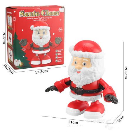 Twerking Santa Claus with Music, Singing and Dancing Animated Electric Christmas Toys for Kids, Moving Christmas Decorations