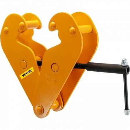 Beam Clamp I Beam Lifting Clamp 2 ton Heavy Duty Beam Hangers in Yellow