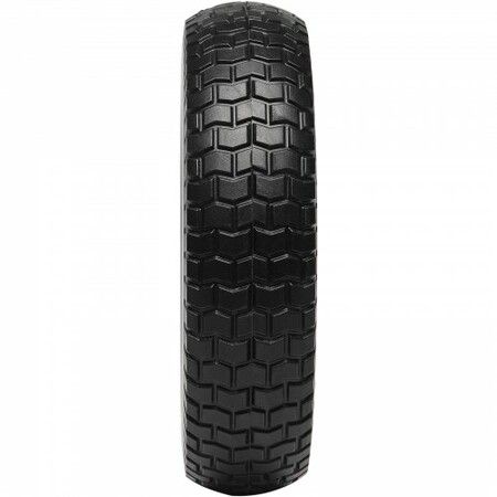 Solid PU Run-Flat Tire Wheel 254 mm 2-Pack 81.6 kg Dynamic Load 99.8 kg Static Load Flat Free Tubeless Tires and Wheels