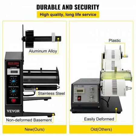 Premium Automatic Label Dispenser Machine AL-1150D Device Sticker gut