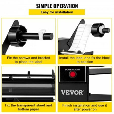 Premium Automatic Label Dispenser Machine AL-1150D Device Sticker gut