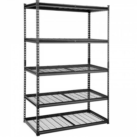 Storage Shelving Unit Garage Storage Rack 5-Tier Adjustable 907.2 kg Load