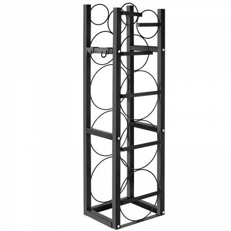 Refrigerant Tank Rack Cylinder Tank Rack with 3-14kg and 3 Small Bottles