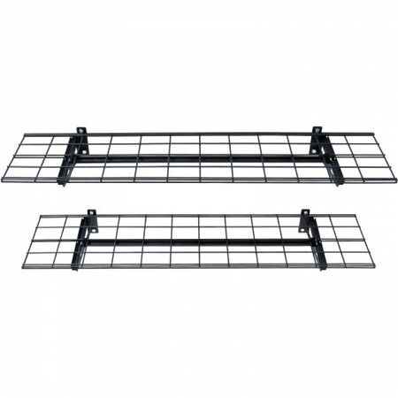 Garage Storage Shelving 2 Pack 48 x 12 in Heavy Duty Garage Shelves Wall Mounted 400 lbs Load Capacity(Total) Garage Storage Rack Floating Shelves Suitable