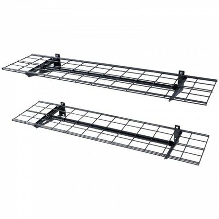 Garage Storage Shelving 2 Pack 48 x 12 in Heavy Duty Garage Shelves Wall Mounted 400 lbs Load Capacity(Total) Garage Storage Rack Floating Shelves Suitable