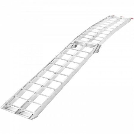 Aluminum Ramp 750 LBS Foldable Loading Ramps for Pickup Trucks Bed 1 Piece