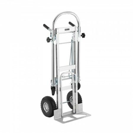 Aluminum Hand Truck 4 in 1 454 kg Max Load Capacity Heavy Duty Industrial Convertible Folding Hand Truck and Dolly Utility Cart Converts from Hand Truck