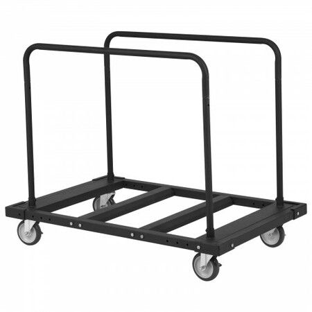 Drywall Cart 1800 LBS Panel Dolly Cart with 45.28" x 29.13" Deck and 5" Swivel Wheels Heavy-Duty Drywall Sheet Cart Handling Wall Panel Sheetrock Lumber