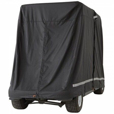 4 Passenger Golf Cart Cover 600D Polyester Waterproof Cover Universal Fits