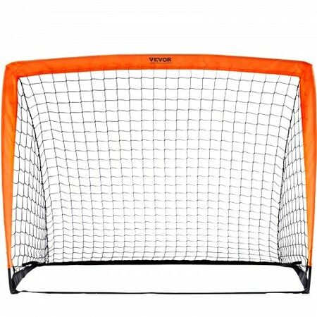 Portable Soccer Goal 1.2x0.9M Kids Backyard Soccer Net Foldable Pop Up Practice Soccer Net Mini Youth Training Soccer Goal Set All-Weather Indoor Outdoor