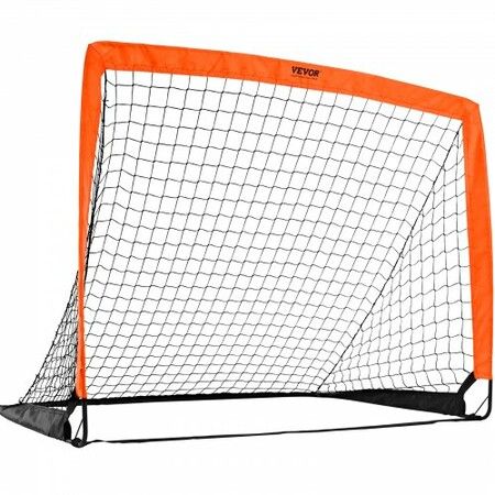 Portable Soccer Goal 1.2x0.9M Kids Backyard Soccer Net Foldable Pop Up Practice Soccer Net Mini Youth Training Soccer Goal Set All-Weather Indoor Outdoor