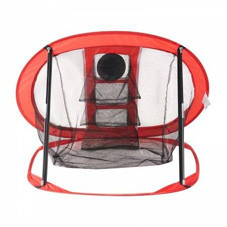 Golf Chipping Net Pop Up Golf Practice Net Portable Indoor Hitting Aid