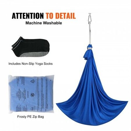 Sensory Swing for Kids 2.8 m Length  Swing for Children with Special Needs Cuddle Swing Indoor Outdoor Hammock with Autism ADHD Aspergers Sensory