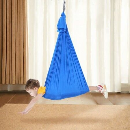 Sensory Swing for Kids 2.8 m Length  Swing for Children with Special Needs Cuddle Swing Indoor Outdoor Hammock with Autism ADHD Aspergers Sensory