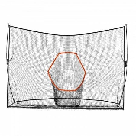 10.8x7ft Golf Practice Hitting Net Indoor Personal Driving Range Training