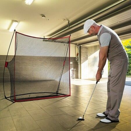 7.8x7ft Golf Practice Hitting Net Indoor Personal Driving Range Training