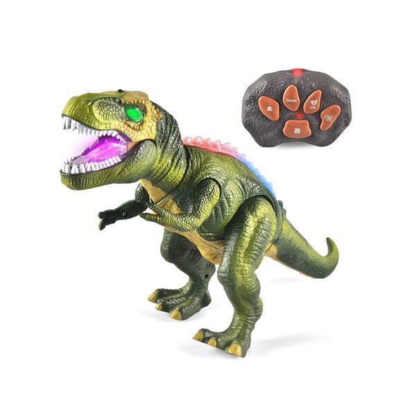 Robot Dinosaur Toy for Kids Boys 3 Up,  Big T rex Dinosaur Toy with Light and Realistic Roaring Sound for Kids Boys Girls