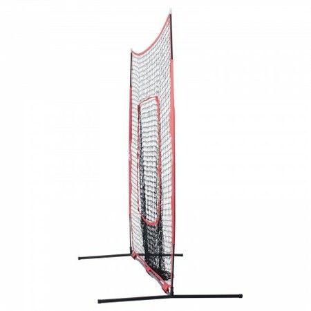 7x7 Baseball Softball Practice Net Portable Baseball Training Net for Hitting Batting Catching Pitching Backstop Baseball Equipment with Carry Bag