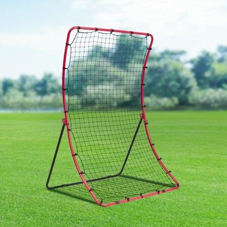 Baseball And Softball Rebounder Net 4x5.5 ft PitchBack All Angle Fielding