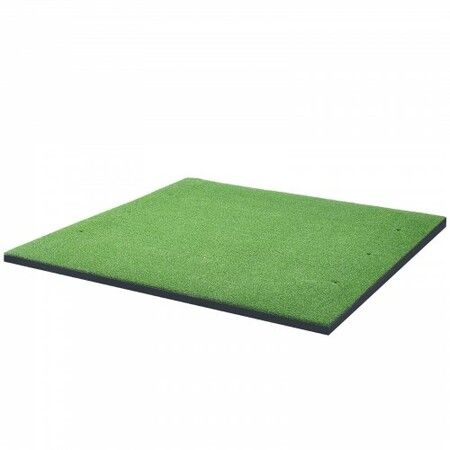 5x5ft Golf Hitting Mat Turf Golf Training Aid Indoor Outdoor Practice