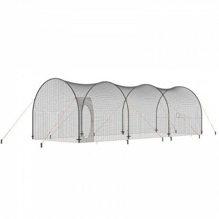 Baseball Batting Cage Softball and Baseball Batting Cage Net and Frame 33x12x10 ft Practice Portable Cage Net with Carry Bag Heavy Duty Enclosed