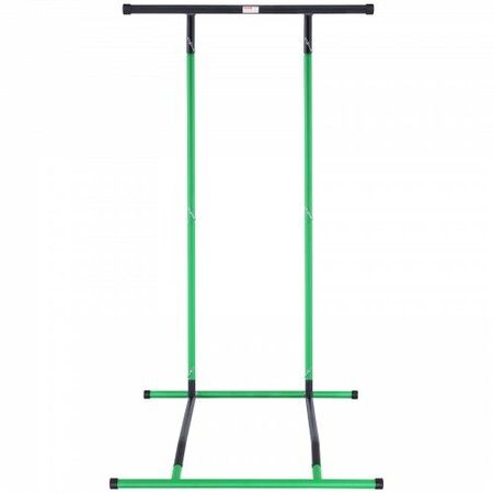 Power Tower Dip Station 2-Level Height Adjustable Pull Up Bar Stand Multi-Function Strength Training Workout Equipment Fitness Dip Bar Station 220LBS