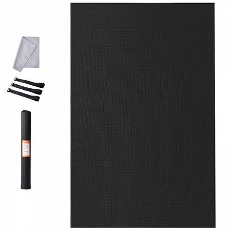 Exercise Mat Non Slip High Density Premium Yoga Mat Exercise Yoga Mat for Men & Women Fitness & Exercise Mat with Bag & Carry Strap (8x5ft)