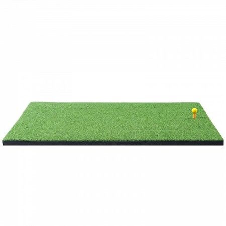 5x4ft Golf Hitting Mat Turf Golf Training Aid Indoor Outdoor Practice