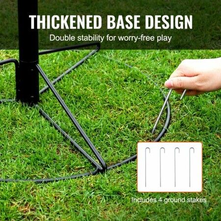 Disc Golf Basket 24-Chains Portable Disc Golf Target Hole Heavy Duty Steel Practice Disc Golf Target Disc Golf Course Basket Disc Golf Basket Stand